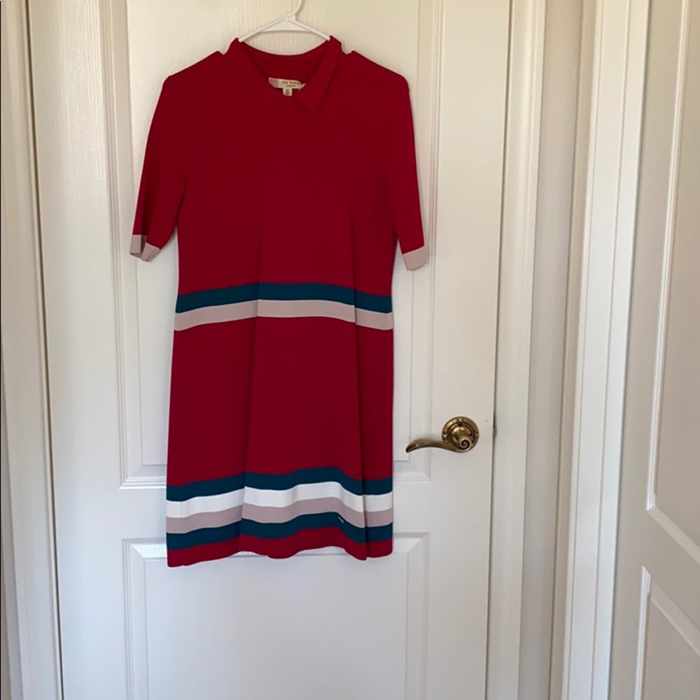 Ted Baker Fuschia Polo Dress